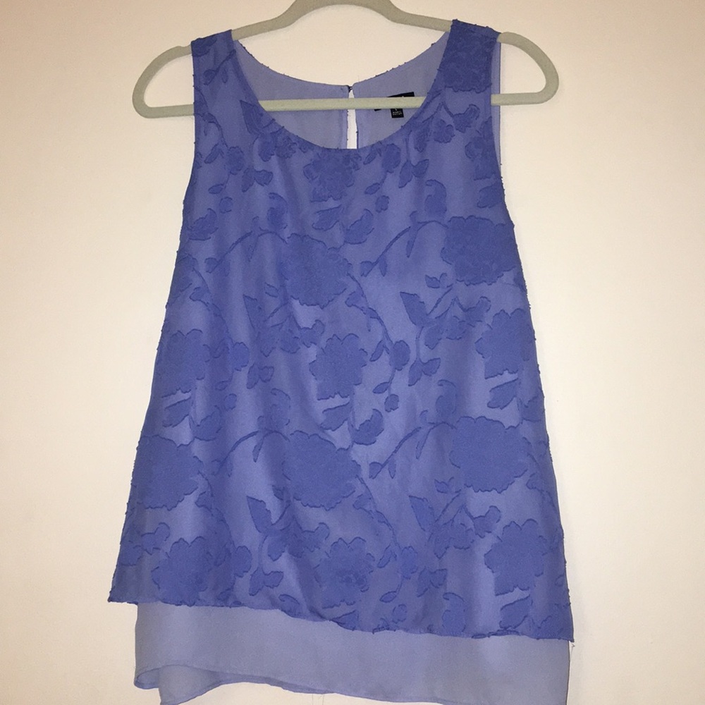 Blue tank top